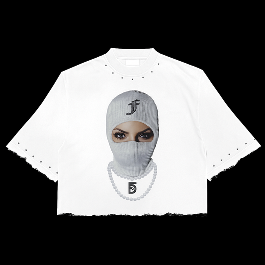 OVERSIZE White Masket France daviago Tee