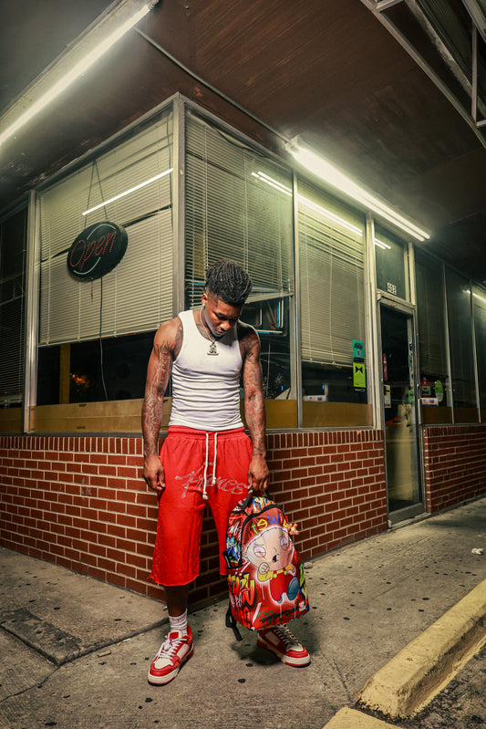 Bloodshot Red France Edition Shorts